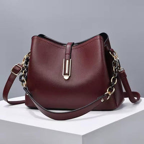 Bolsa Feminina em Couro Genuíno Olívia