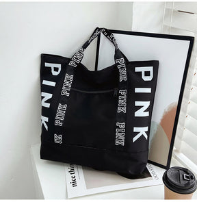 Bolsa Feminina Grande Casual Pink
