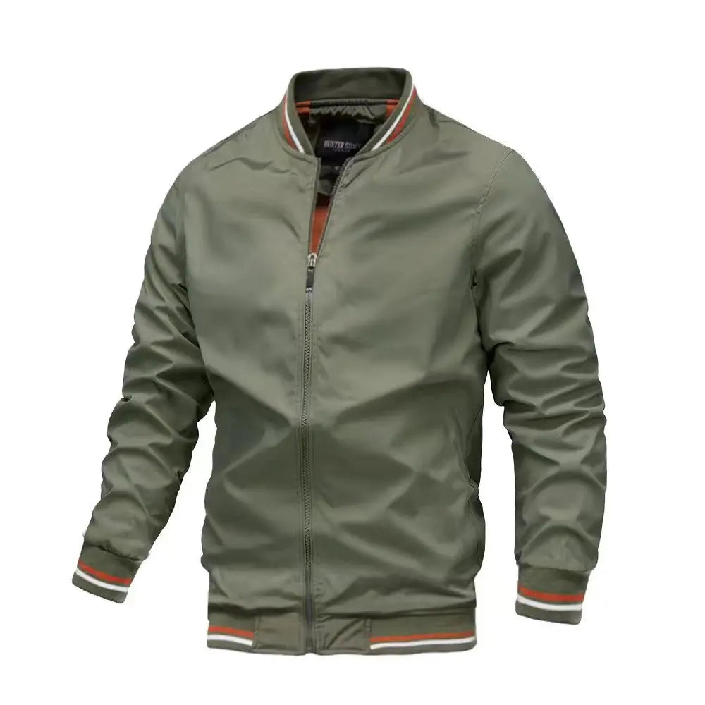 Jaqueta Casual Masculina com Zíperes Valezinni VZ039