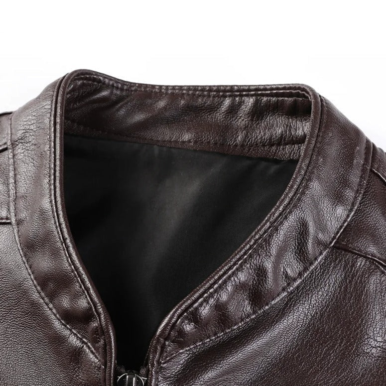 Jaqueta De Couro Masculina Valezinni MV169