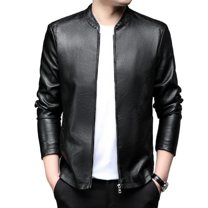 Jaqueta De Couro Masculina Valezinni MV169
