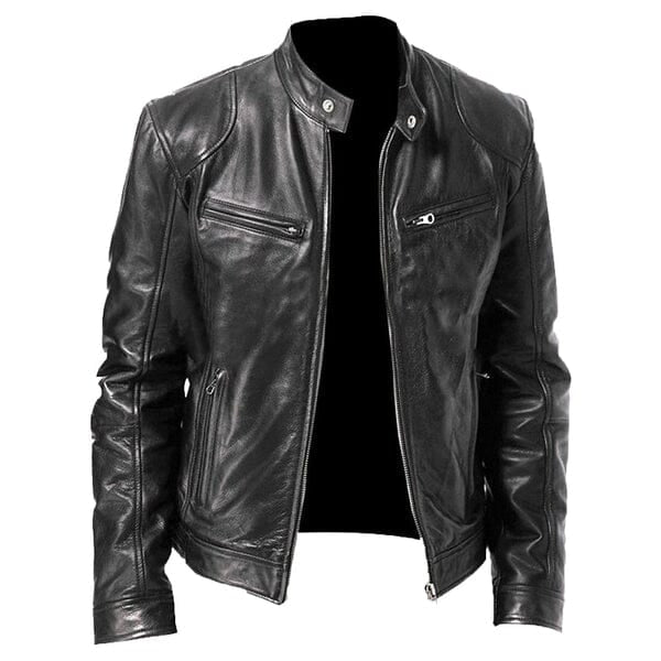 Jaqueta de Couro Masculina Valezinni