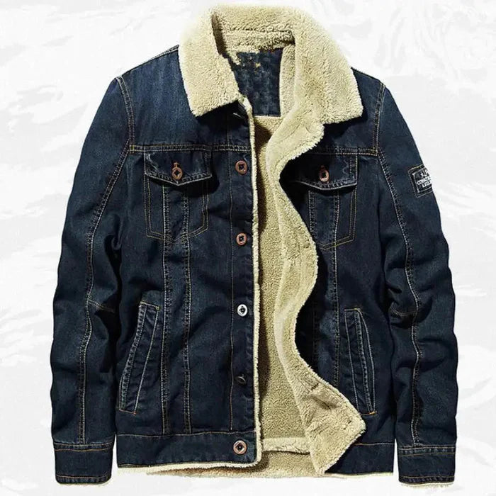 Jaqueta Jeans Masculina Acolchoada Valezinni VZ137
