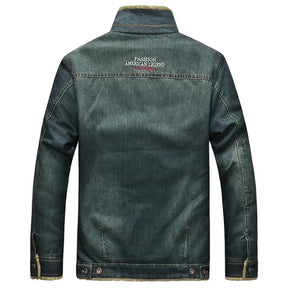 Jaqueta Jeans Masculina Acolchoada Valezinni VZ136