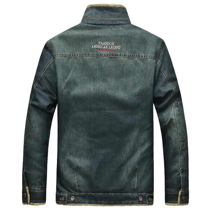 Jaqueta Jeans Masculina Acolchoada Valezinni VZ136