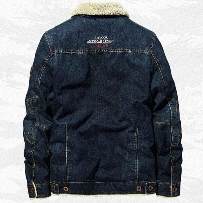 Jaqueta Jeans Masculina Acolchoada Valezinni VZ137
