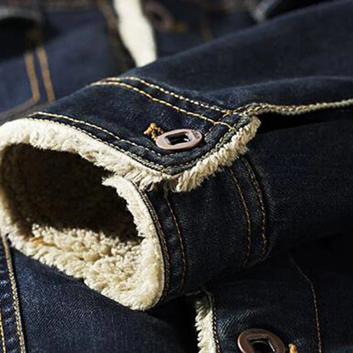 Jaqueta Jeans Masculina Acolchoada Valezinni VZ137