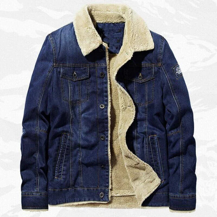 Jaqueta Jeans Masculina Acolchoada Valezinni VZ137