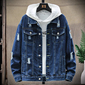 Jaqueta Jeans Masculina Valezinni
