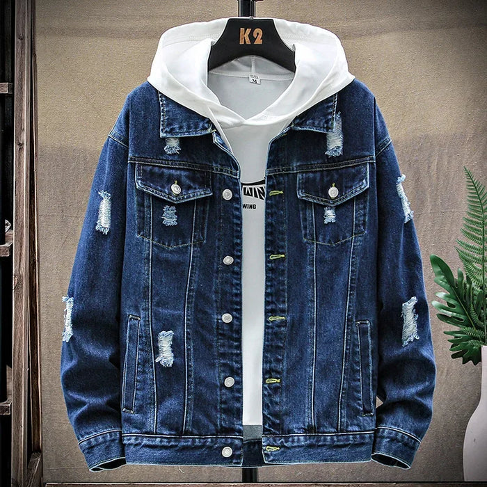 Jaqueta Jeans Masculina Valezinni