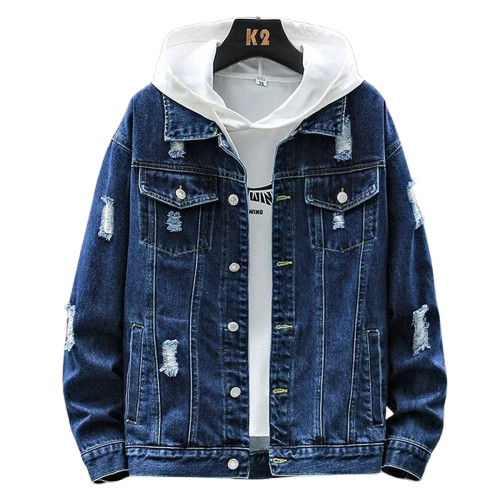 Jaqueta Jeans Masculina Valezinni