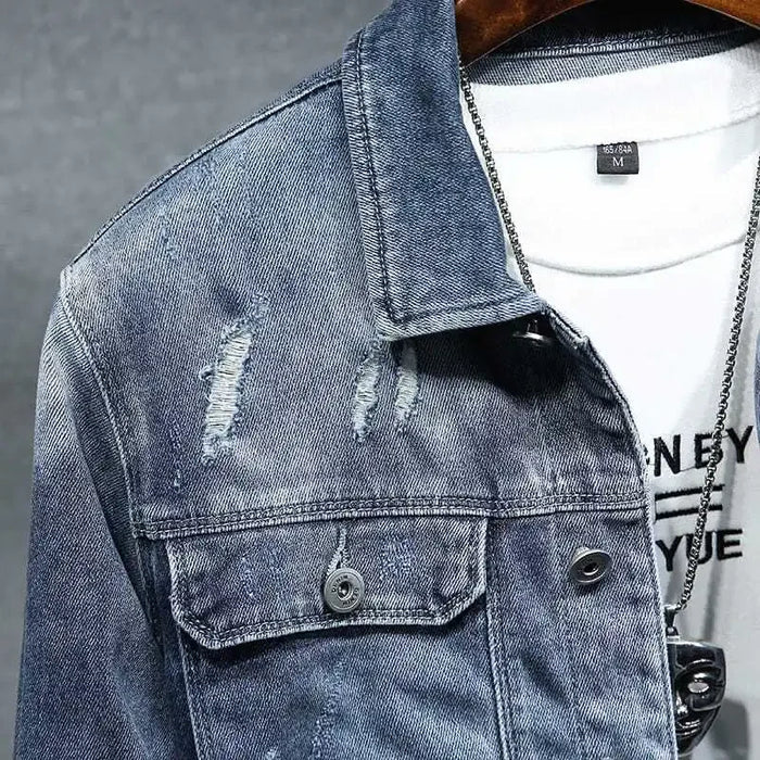 Jaqueta Jeans Masculina Montvani MV153