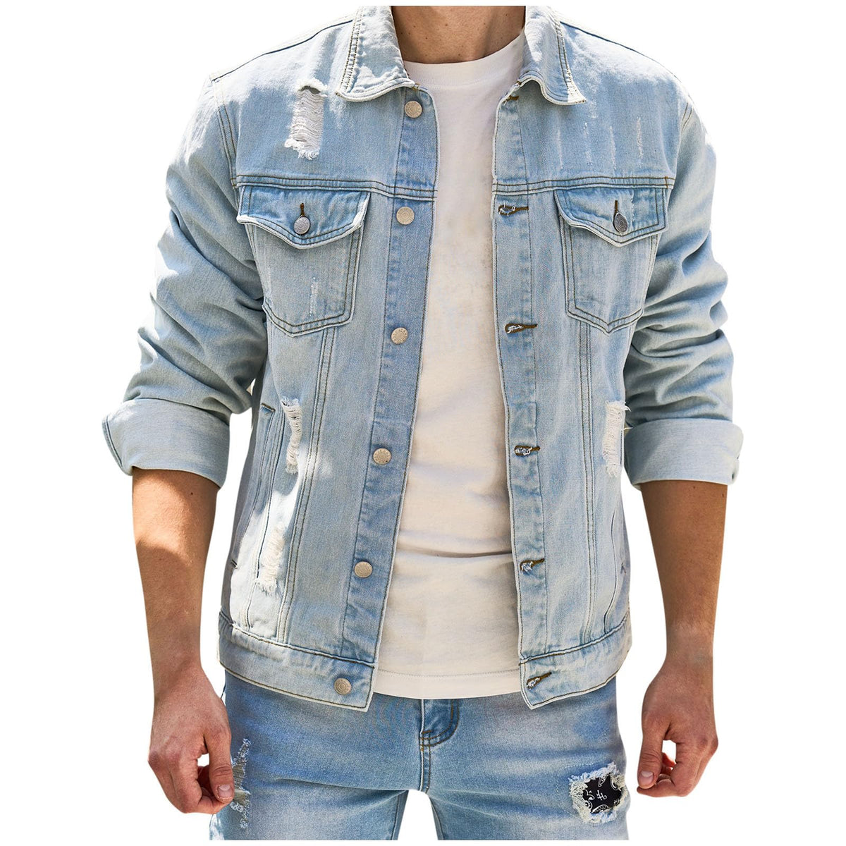 Jaqueta Jeans Masculina Valezinni VZ158