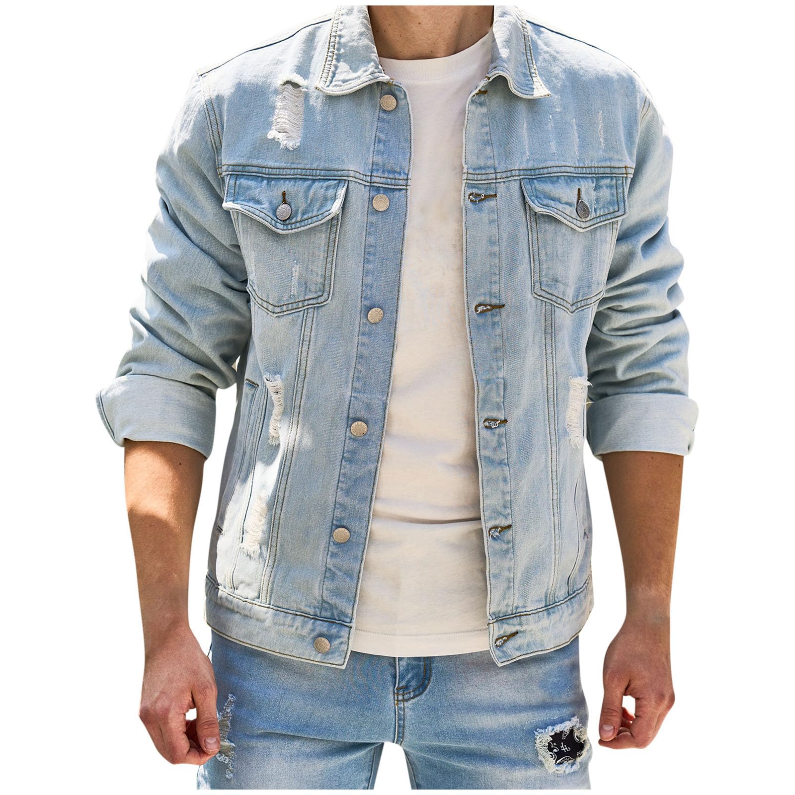 Jaqueta Jeans Masculina Valezinni VZ158