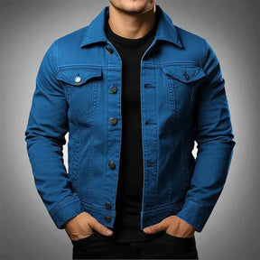 Jaqueta Jeans Masculina Slim Valezinni VZ073
