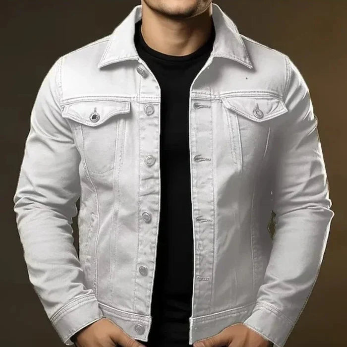 Jaqueta Jeans Masculina Slim Valezinni VZ073