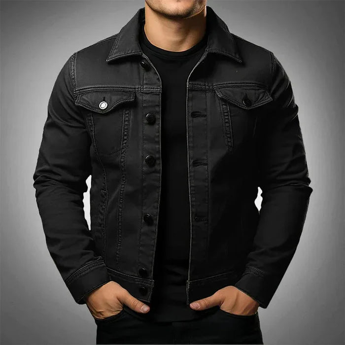 Jaqueta Jeans Masculina Slim Valezinni VZ073