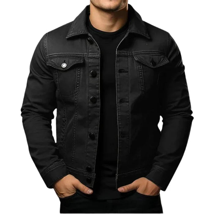 Jaqueta Jeans Masculina Slim Valezinni VZ073