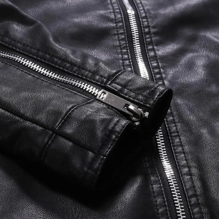 Jaqueta Masculina em Couro Valezinni VZ115