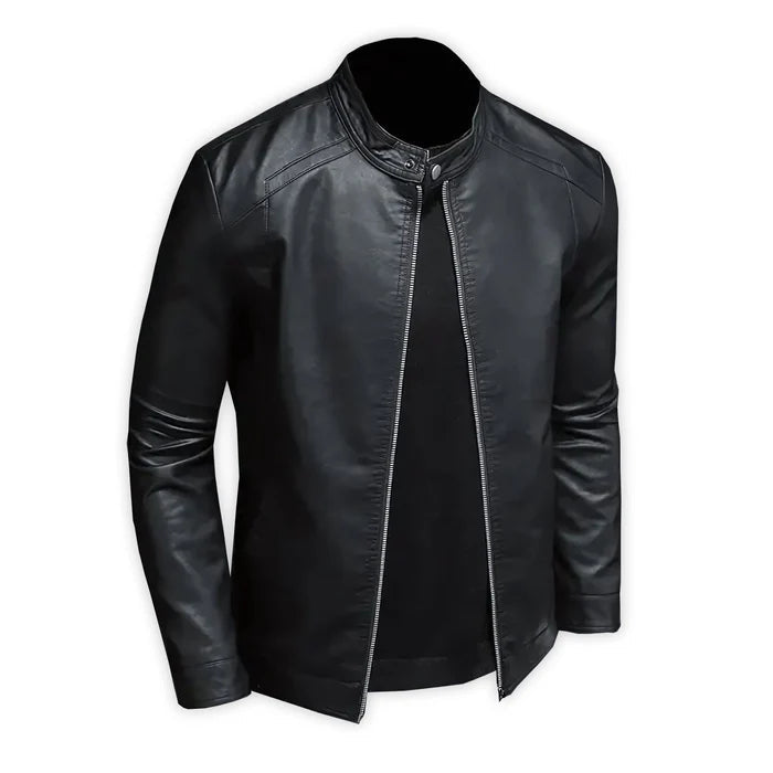 Jaqueta Masculina em Couro Valezinni VZ115