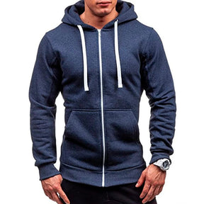 Jaqueta Moletom Masculina com Capuz e Zíper Valezinni VZ0092