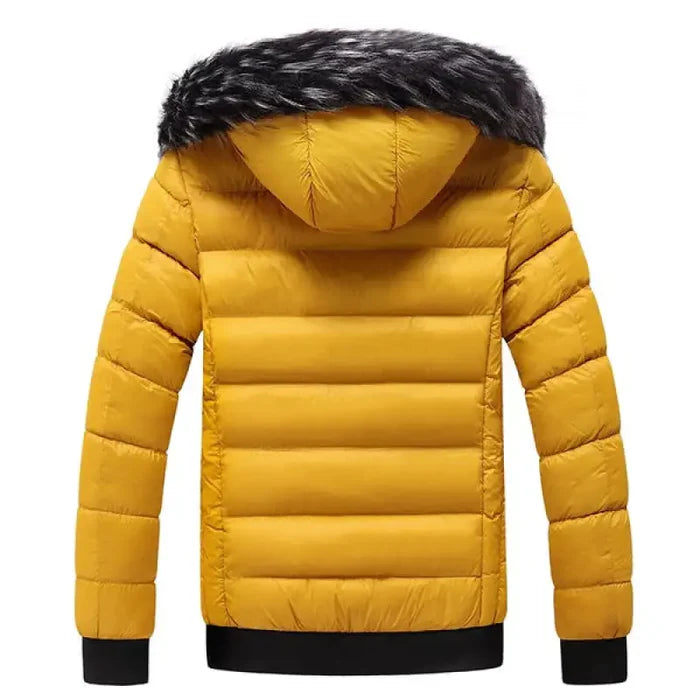 Jaqueta Puffer Unissex Capuz Forrado Valezinni