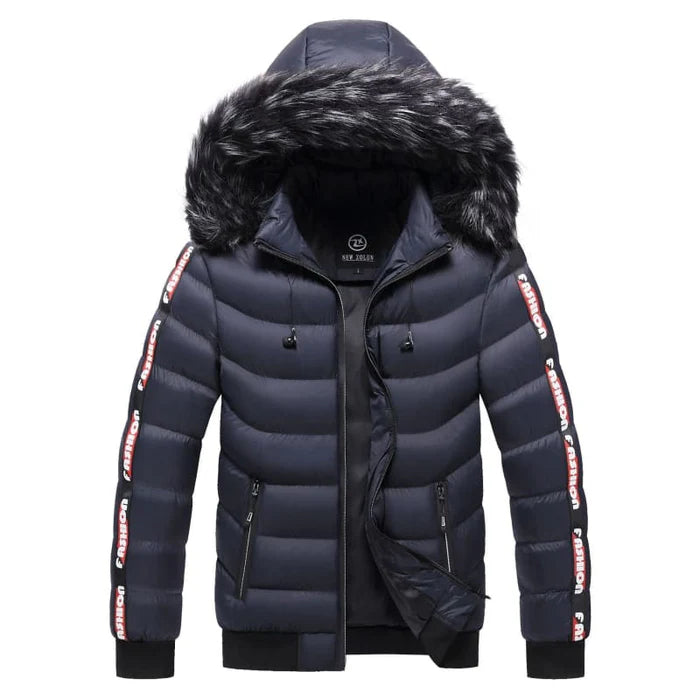 Jaqueta Puffer Unissex Capuz Forrado Valezinni
