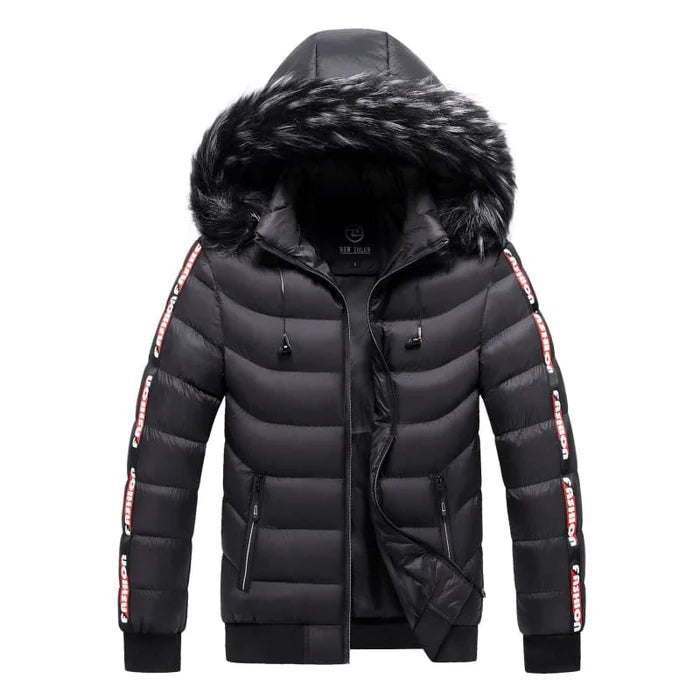 Jaqueta Puffer Unissex Capuz Forrado Valezinni