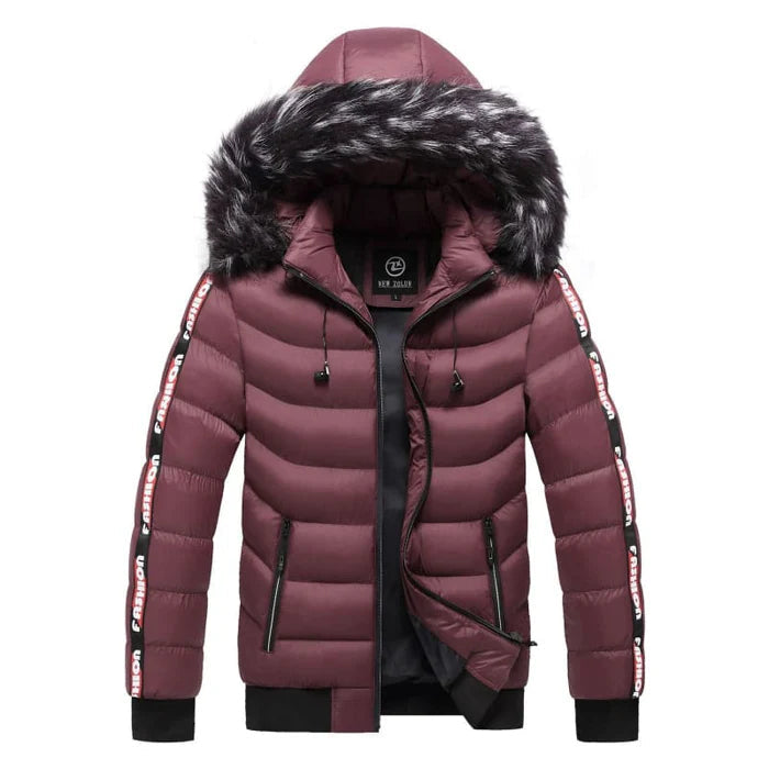 Jaqueta Puffer Unissex Capuz Forrado Valezinni