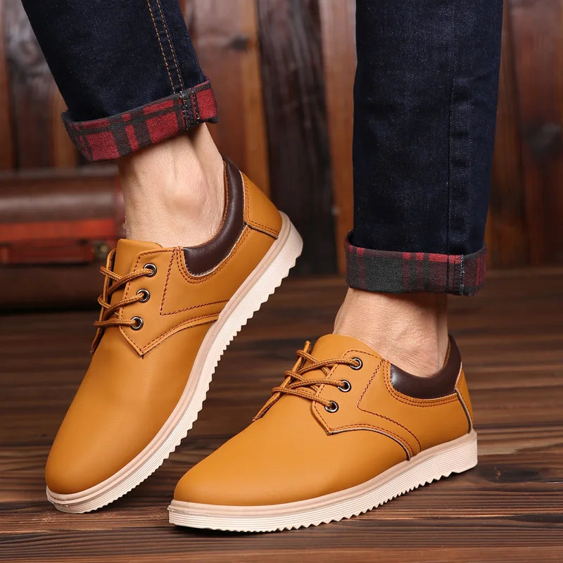 Sapatênis Masculino de Couro Valezinni VZ079