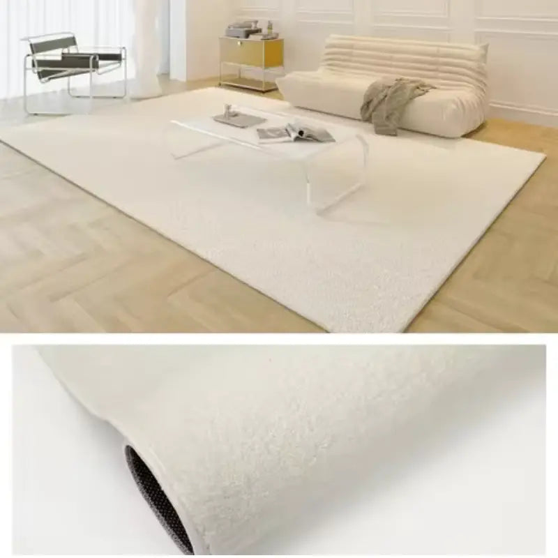 Tapete para Sala Orgânico Retangular Minimalista