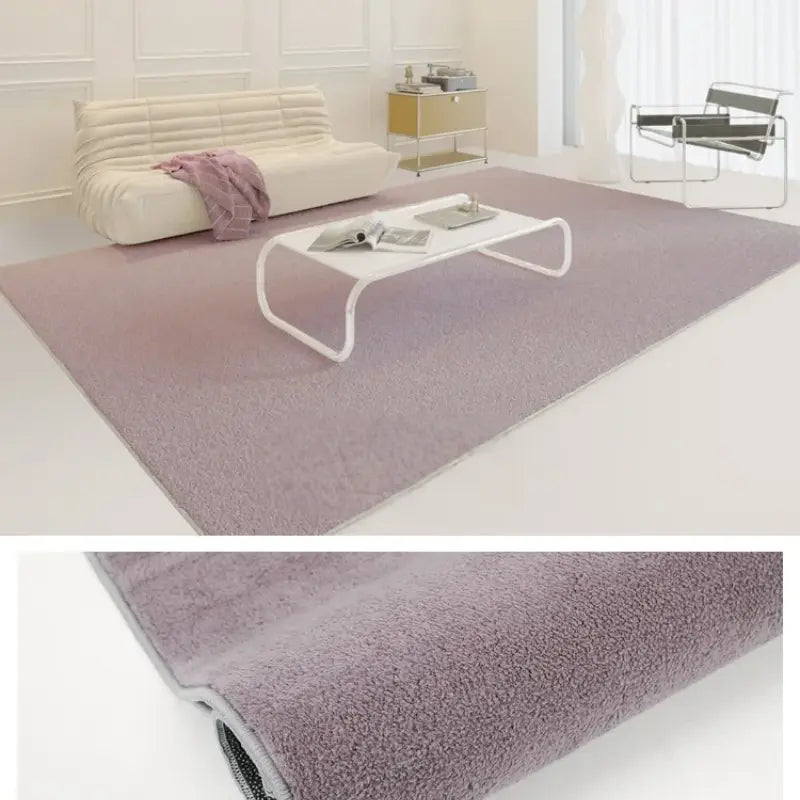 Tapete para Sala Orgânico Retangular Minimalista