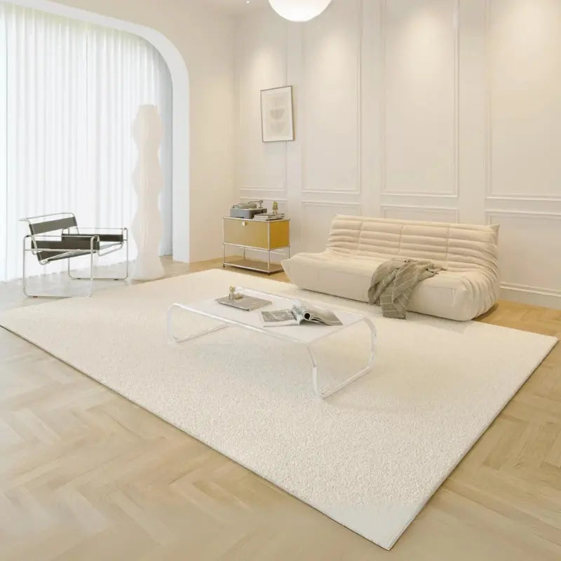 Tapete para Sala Orgânico Retangular Minimalista