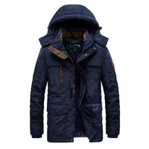 Jaqueta Masculina de Inverno com Capuz Forrada com Lã Valezinni VZ025