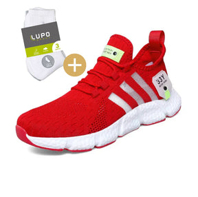 Tênis Dufins Speed Respirável + Brinde (03 pares meia Lupo)